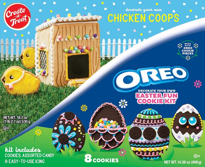 Oreo easter cookie decorating kit