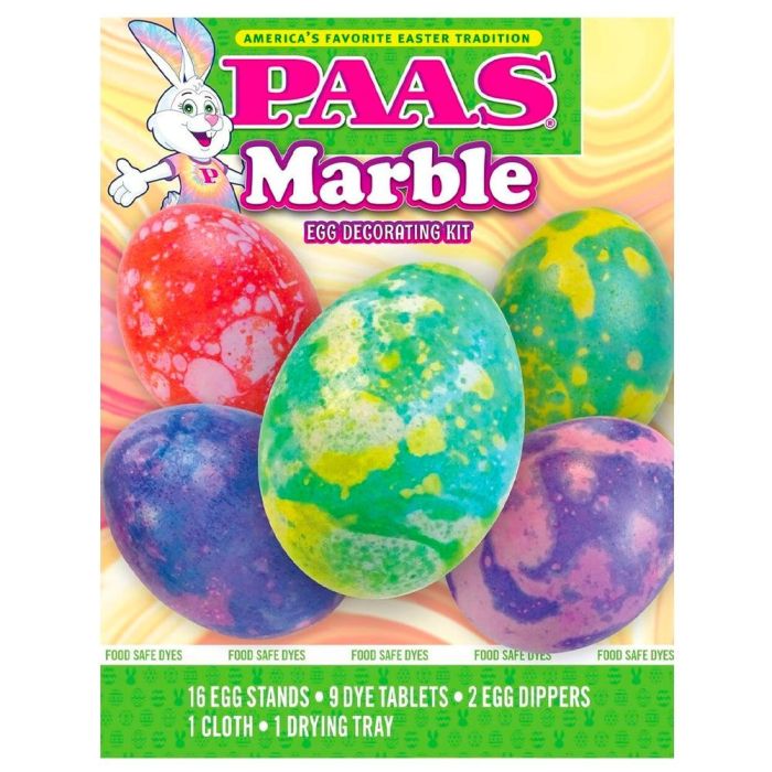 Paas egg decorating kit neon