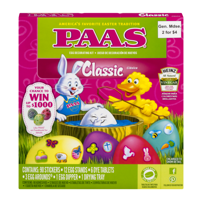 Egg paas decorating kit easter kits eggs amazon coloring color classic dye decorate ways fun neon bonus colors information