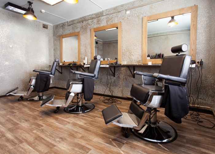 Best barber shop interior design