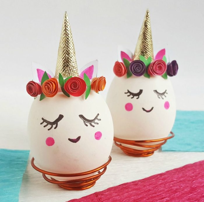 Paas easter unicorn egg decorating kit instructions