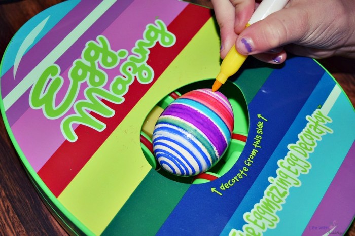 Mini eggmazing easter egg decorating kit 7pc