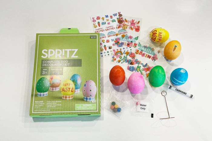 Paas speckled egg decorating kit: Creëer unieke eieren