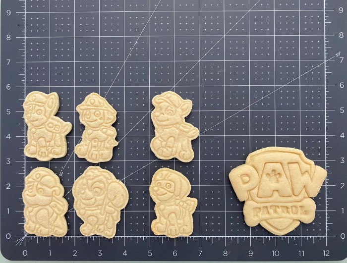 Paw patrol cookie decorating kit