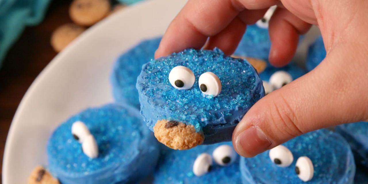 Cookie monster oreos oreo recipe