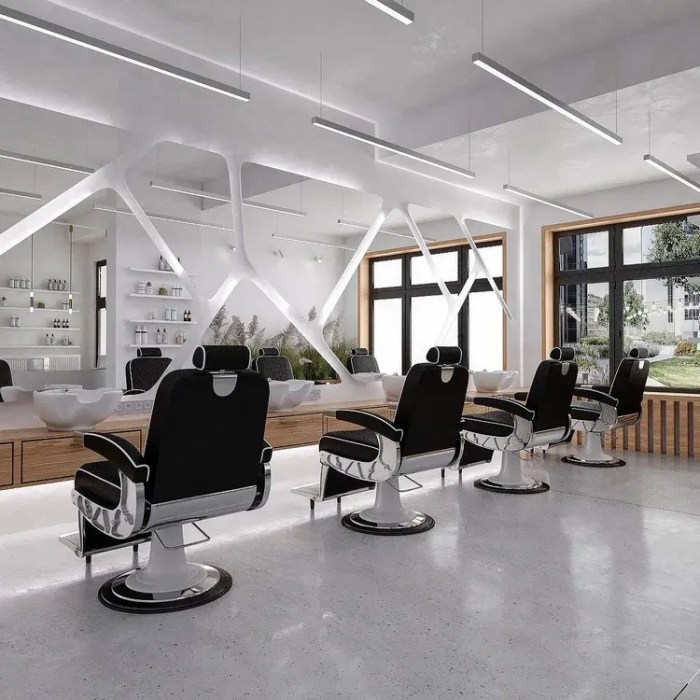 Best barber shop interior design