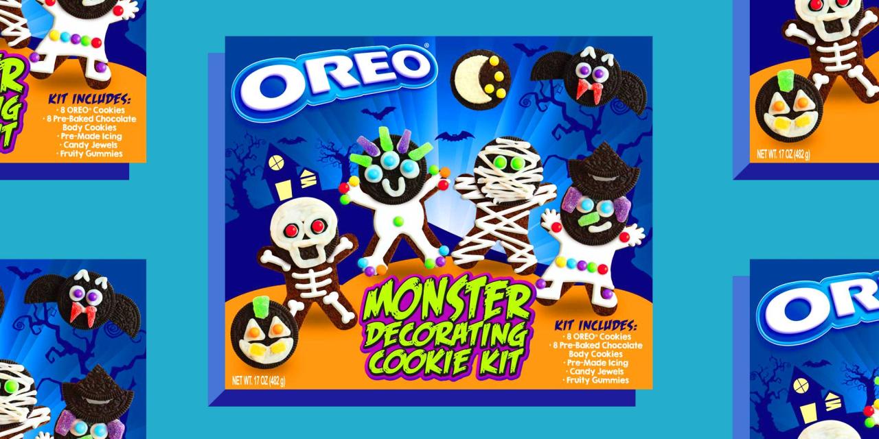 Oreo Monster Decoratie Cookie Kit: Creëer je eigen monsterkoekjes!